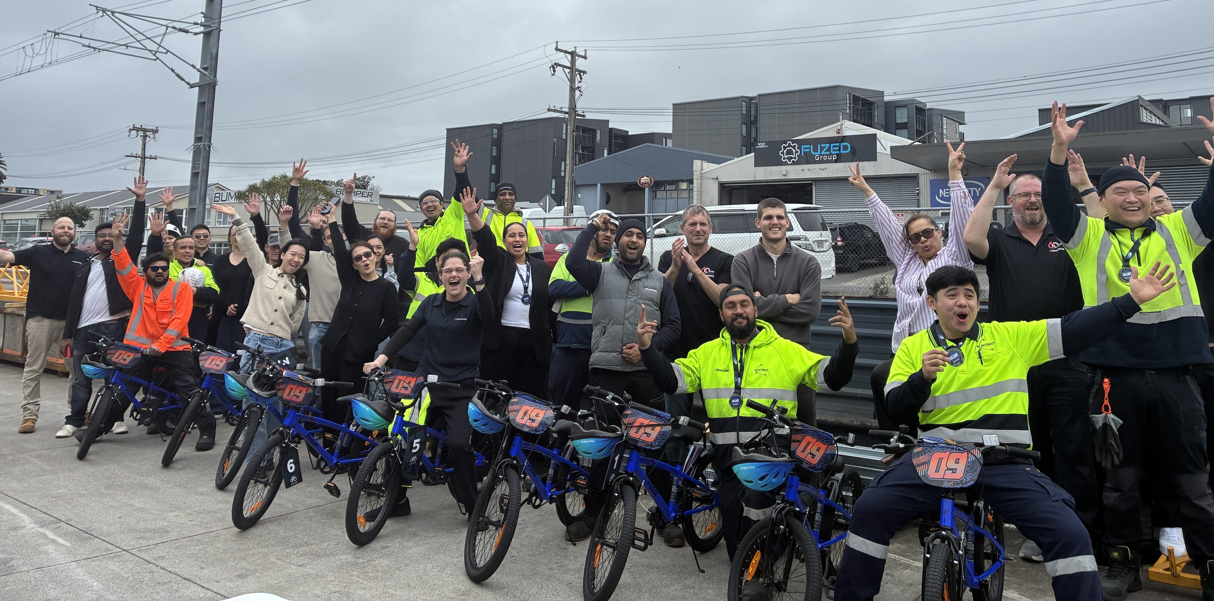 Dimond Auckland Team Bike Build